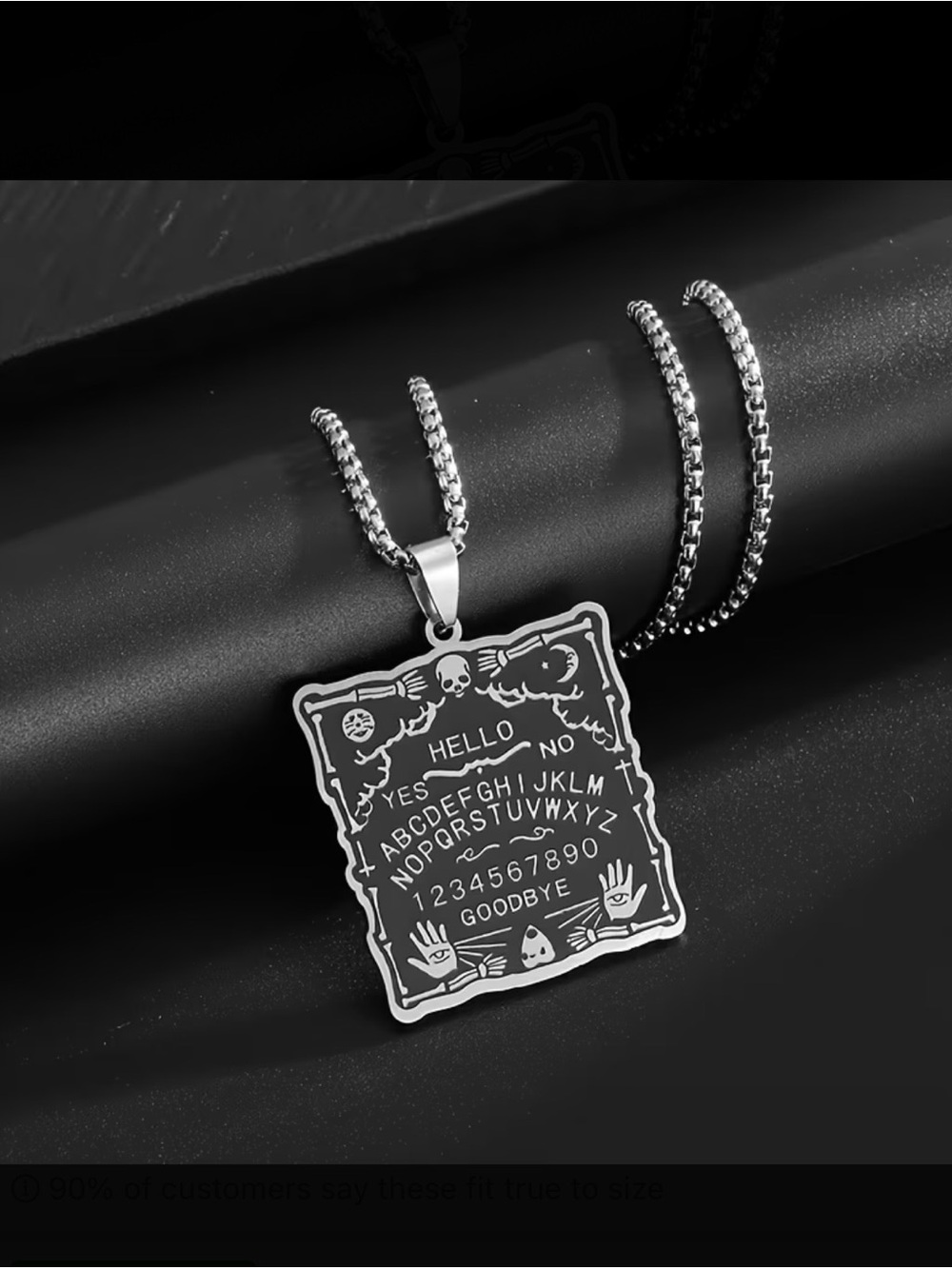⭐️ Ouija Board Pendant Necklace